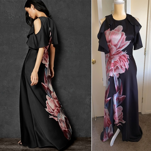 Ted Baker London Dresses & Skirts - TED BAKER | Floral Maxi Dress | Size 1 | NWT